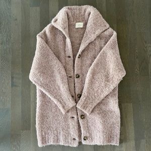 Aritzia oversized alpaca cardigan